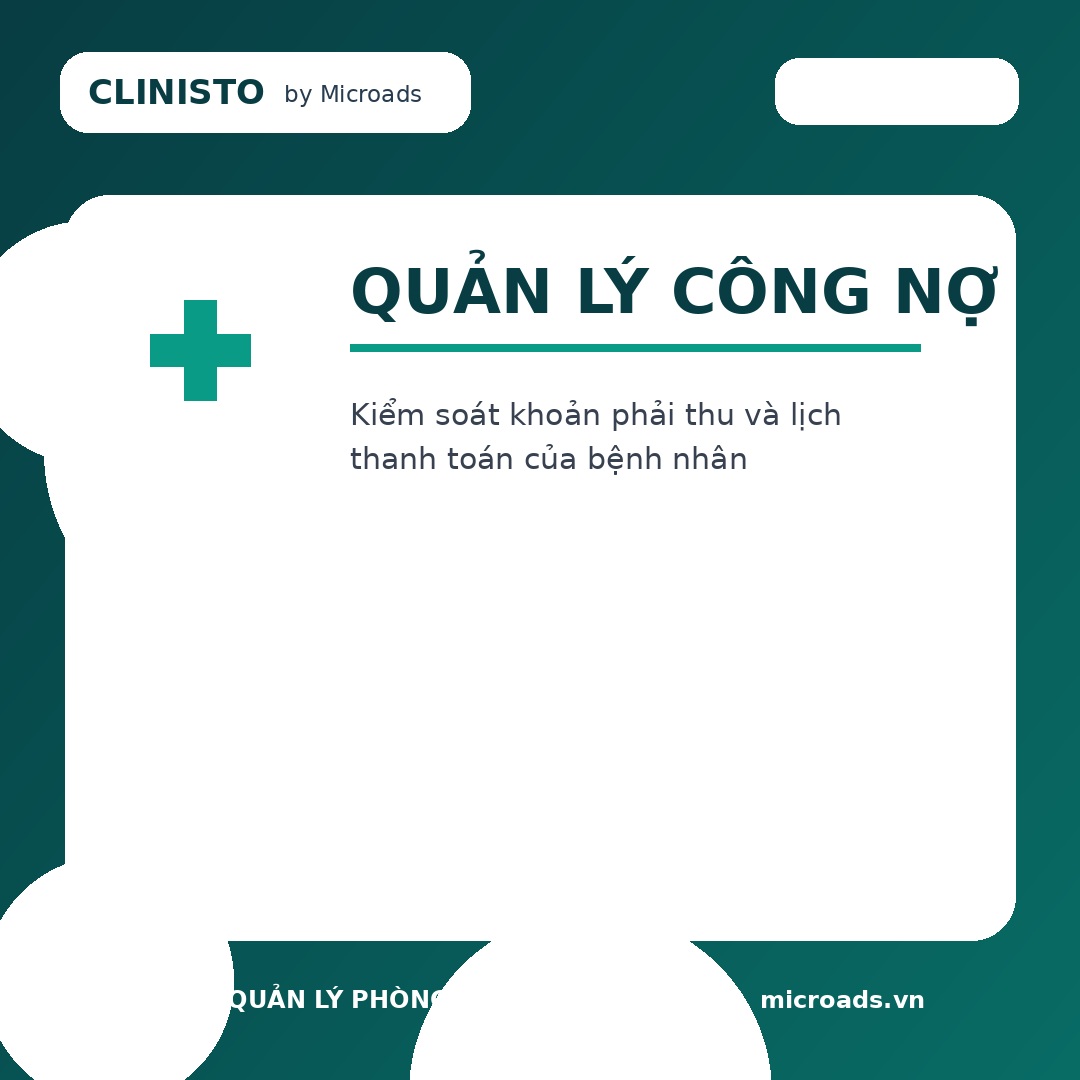 Minh họa phần mềm quản lý phòng khám
